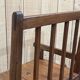 Rustic fir fireplace bench early 20th century