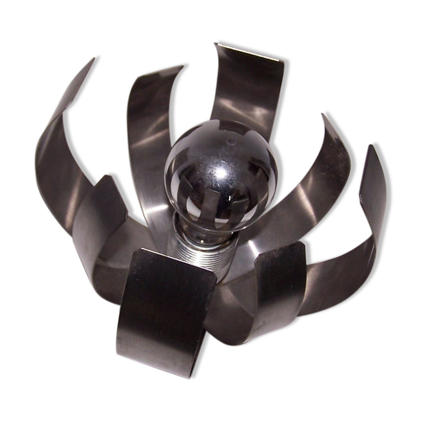 Steel Oxar - 70s flower lamp