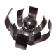 Steel Oxar - 70s flower lamp