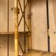 Double shelves murale rattan 1960