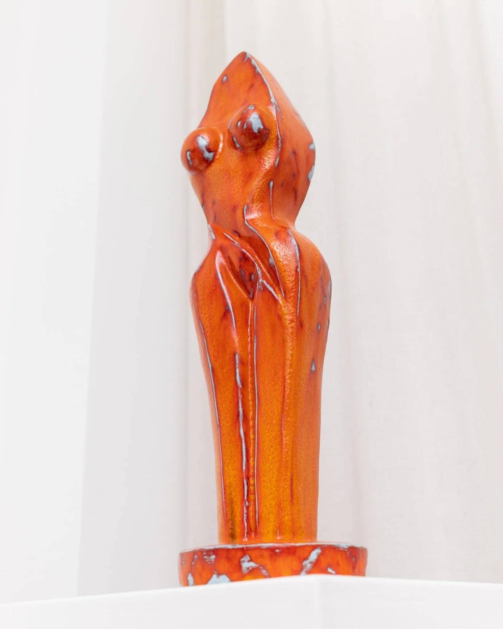 XL ceramic statue by Hugo von Ott - 42cm - Mid Century Design