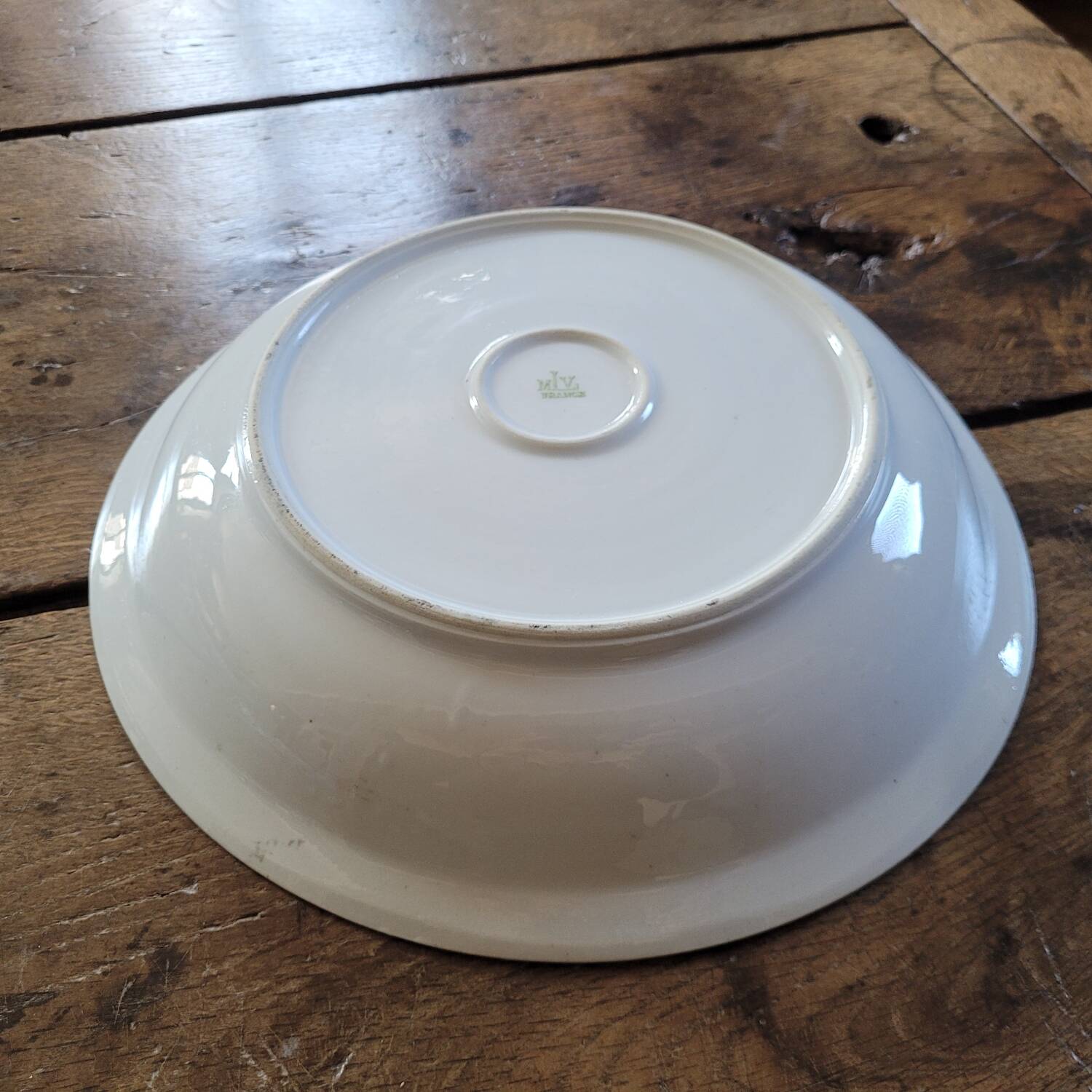 Shallow plate Art Deco MLV France 1930s