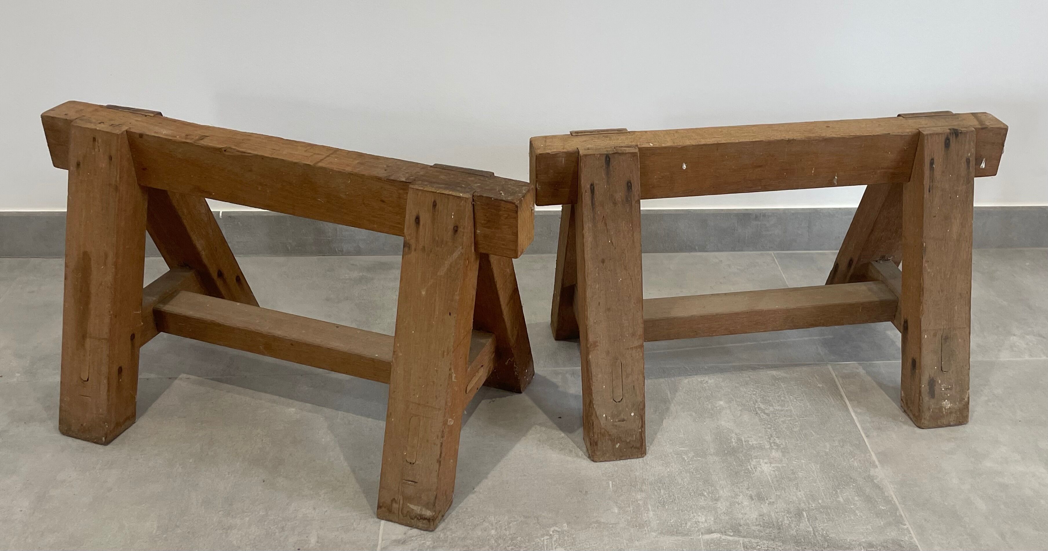 Pair of low trestles says the robust