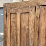 Vintage wooden workshop cloakroom 1930