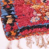 Colourful hallway rug - 258 x 76 cm