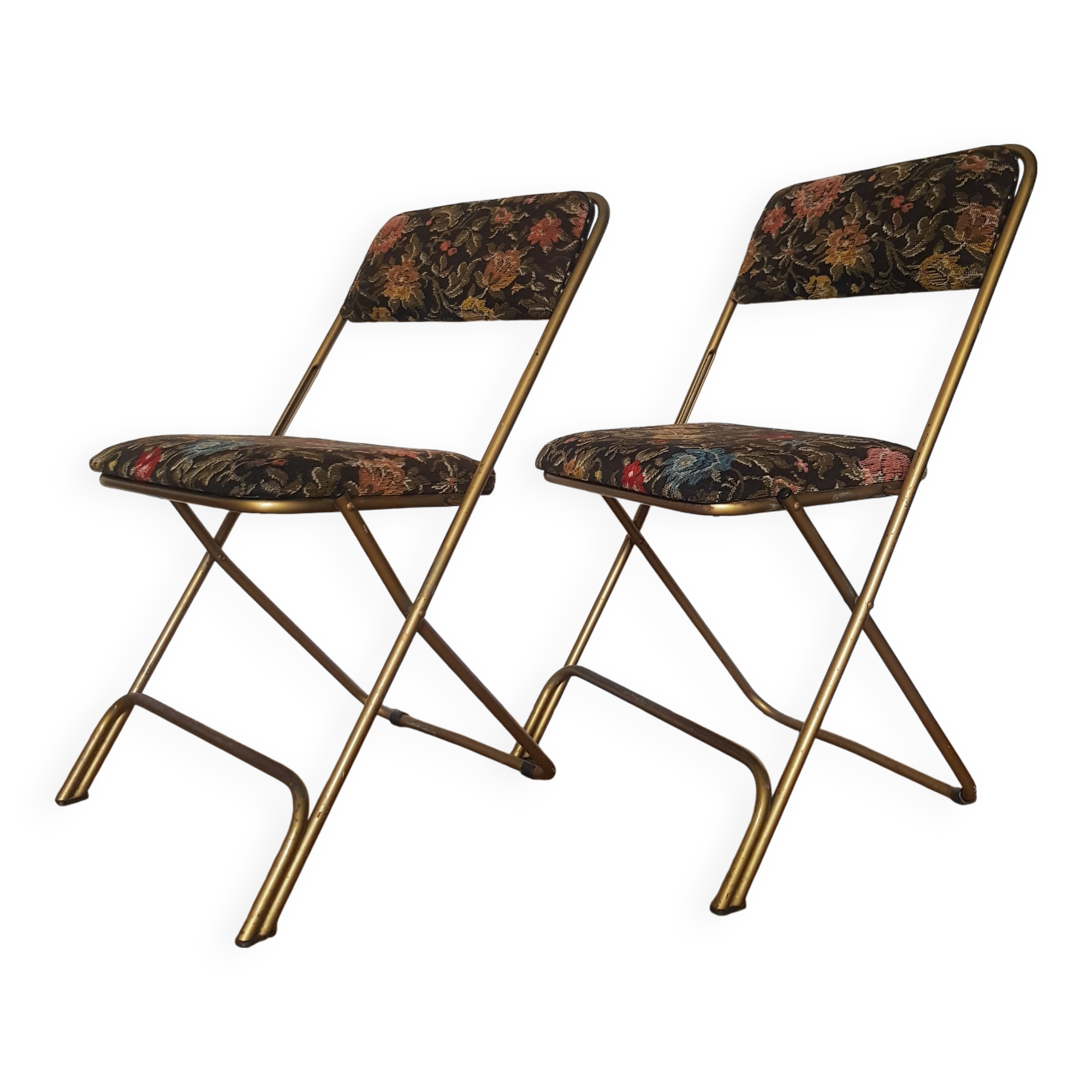 Set of 2 Lafuma folding chairs