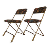 Set of 2 Lafuma folding chairs