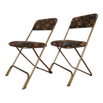 Set of 2 Lafuma folding chairs