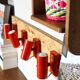 Lot de 4 appliques modernistes