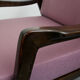 Fauteuil des années 1960 violet