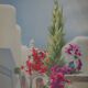 Janick LEDERLE: Small street in Santorini, original signed lithograph
