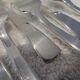 12 Christofle Concorde silver plated dessert forks, 17cm