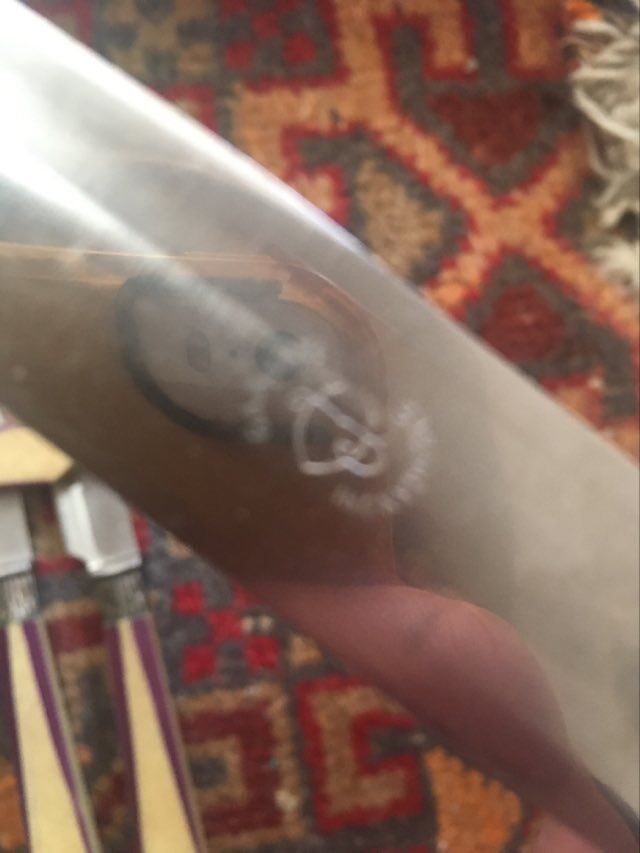 Art Deco style table knives