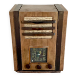 Radio Clariville C 5 (Super 5 lamps) old wooden. Year 1936
