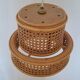 Canework pendant lamp