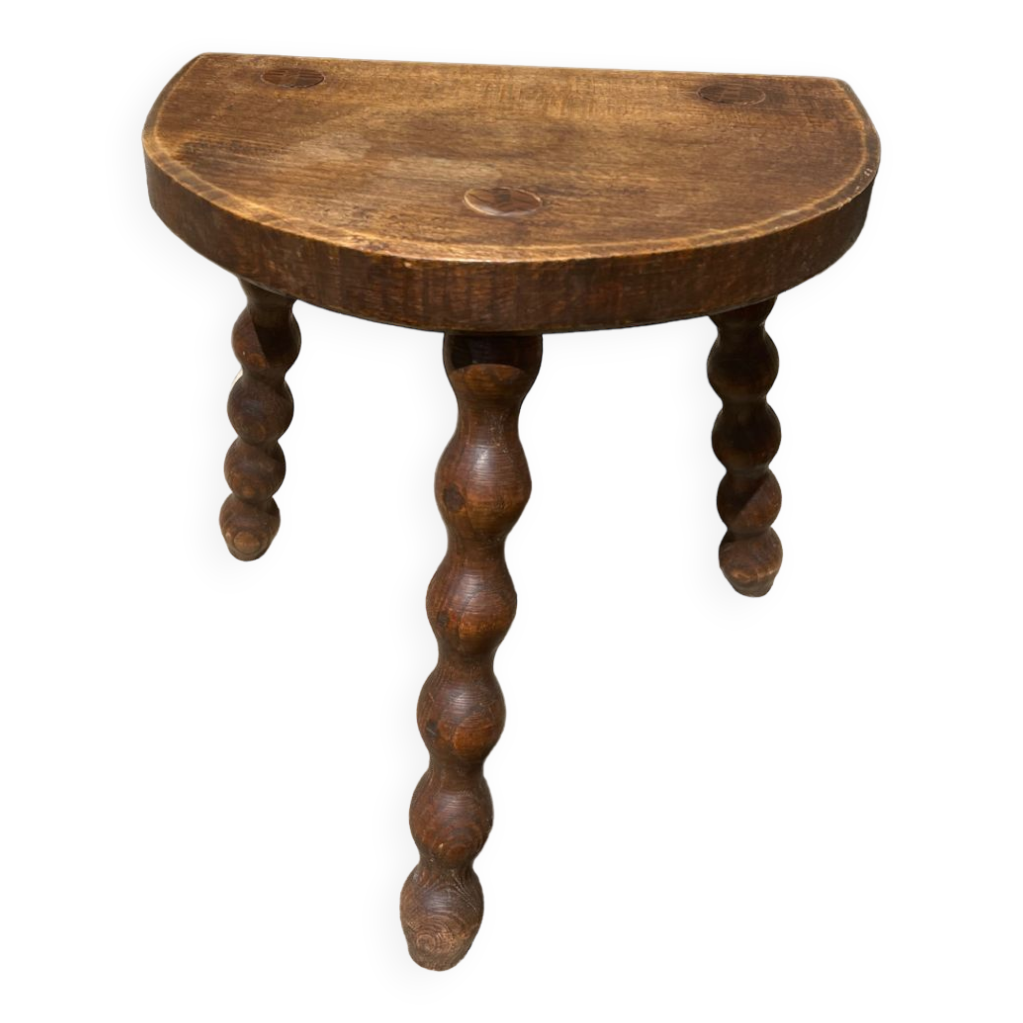 Tripod wooden stool