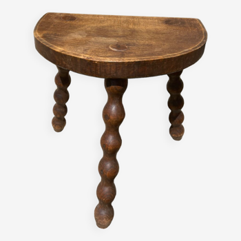 Tripod wooden stool