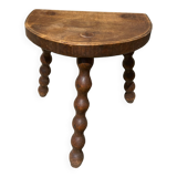 Tripod wooden stool
