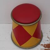 Circus stool pouf