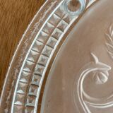 30s sandblasted glass coaster