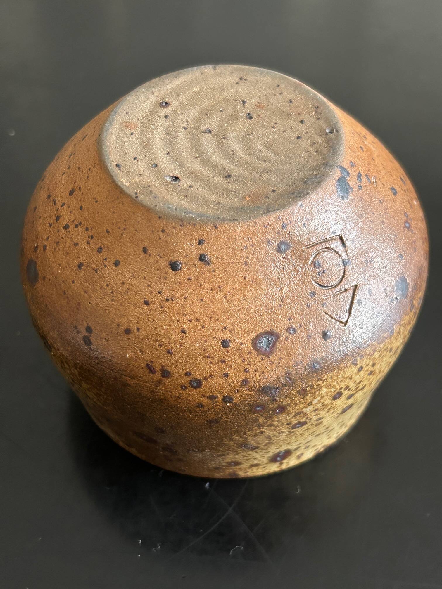 pyrite stone box Charles Gaudry Puisaye