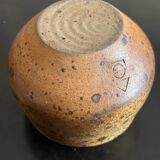 pyrite stone box Charles Gaudry Puisaye