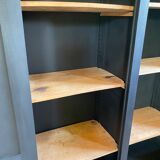 Armoire d'école relookée