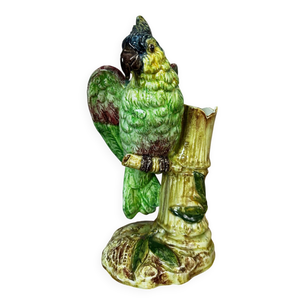Perroquet en céramique