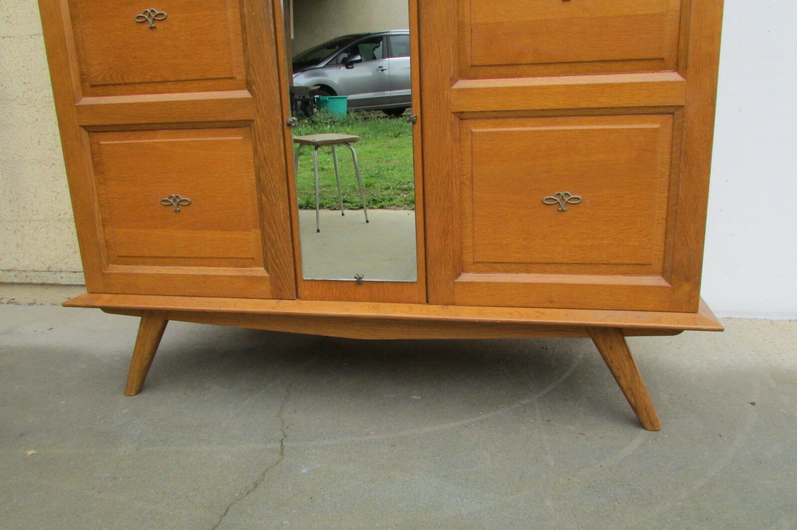 Vintage wardrobe mirror