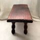 Tabouret bois vintage