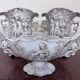 Three-piece ceramic garniture with neo-classical decoration – 20th century