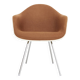 Off-White Dax Fiberglass Chair by Charles & Ray Eames for Vitra