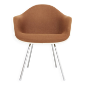 Off-White Dax Fiberglass Chair by Charles & Ray Eames for Vitra