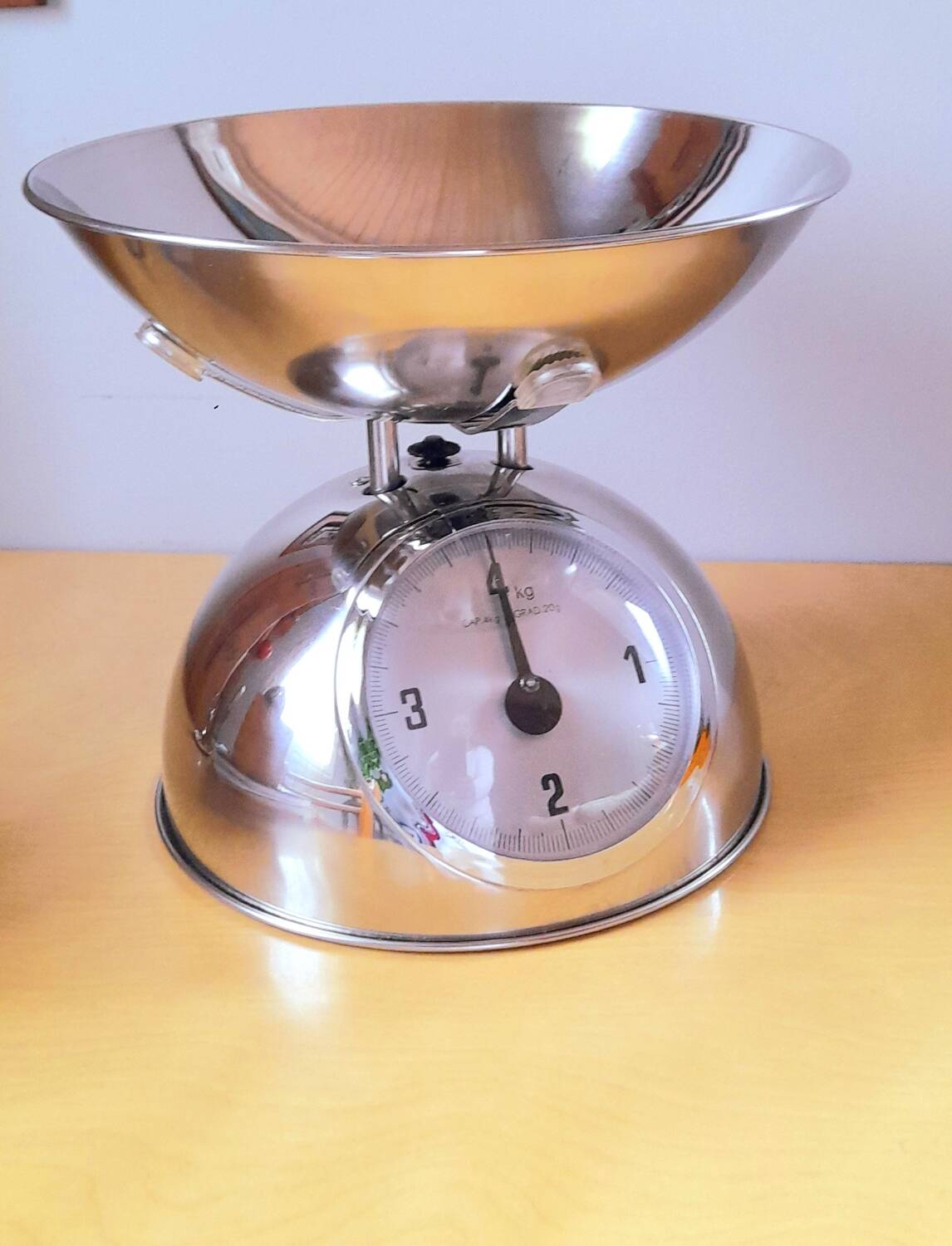 Stainless steel kitchen scale