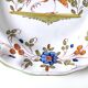 Moustiers earthenware decorative plate with bird