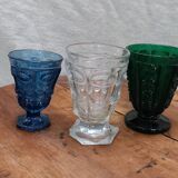 Charles x period violet glasses