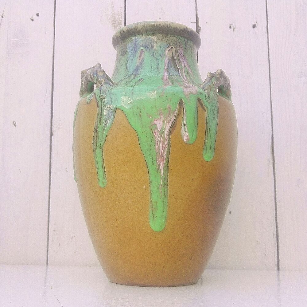 Vase en grès Puisaye Alfred Lebret art déco