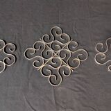 Trivet with Two Gallia Bottle Coasters for Christofle