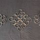 Trivet with Two Gallia Bottle Coasters for Christofle