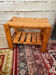 Vintage pine rolling table 70/80