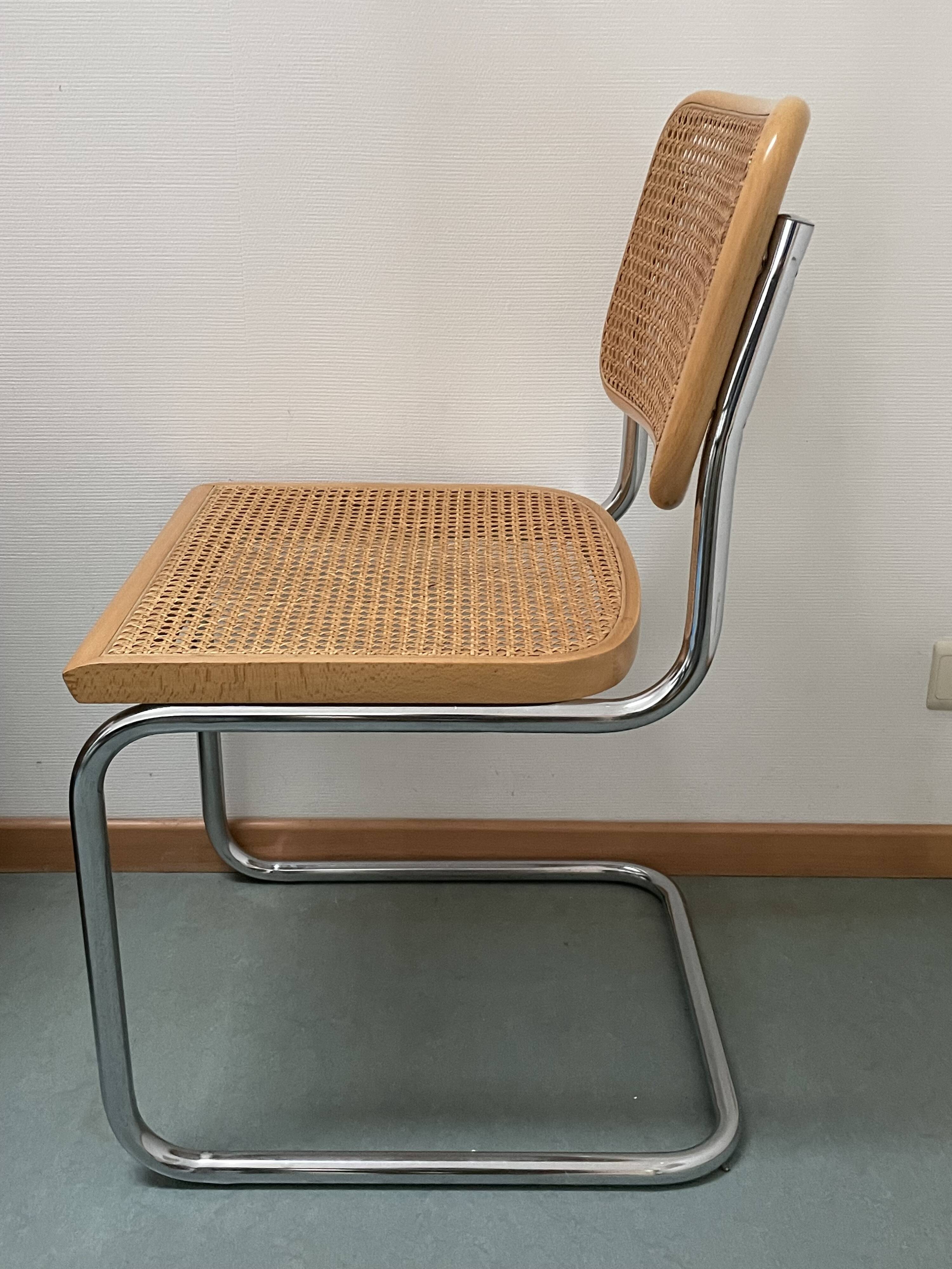 Cesca b32 chair by m. breuer