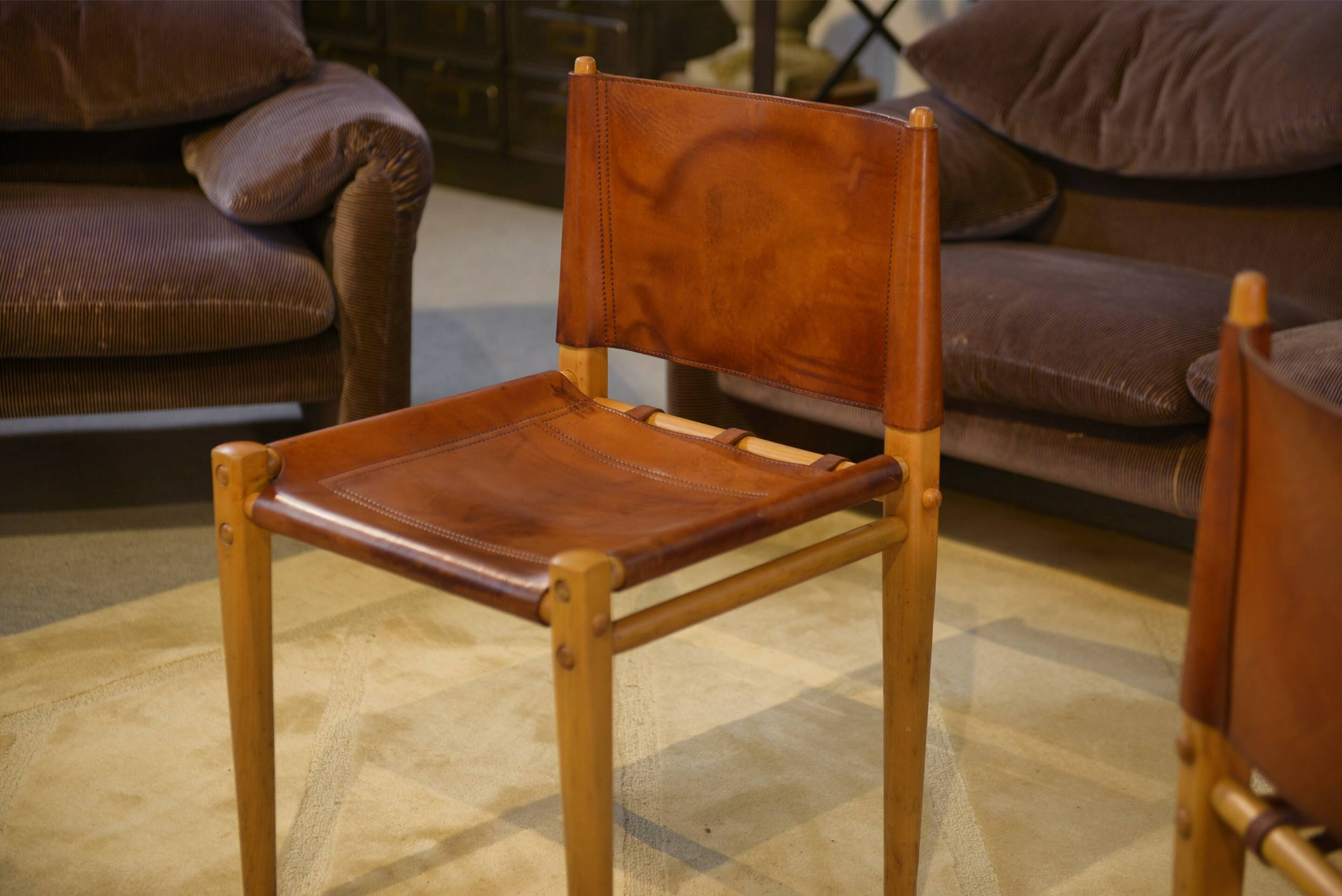 Pair of "Oasis" chairs by Gian Franco Legler for Zanotta 1960s