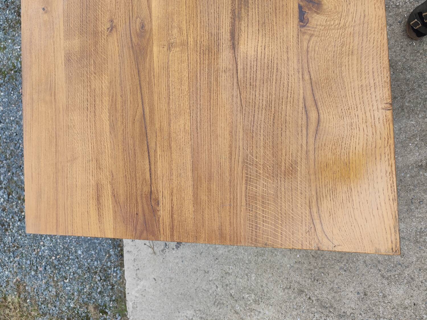 Duo XXL farmhouse table 320 cm oak spindle legs