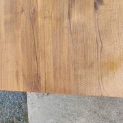 Duo table de ferme XXL 320 cm chêne pieds fuseaux