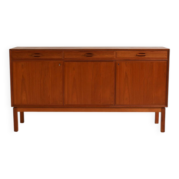 Scandinavian teak sideboard, 1950s-60s