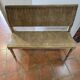 Banquette bistrot en bois , 120cms de long