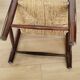 Chaise enfant bois et paille