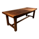 Old farmhouse table in solid oak