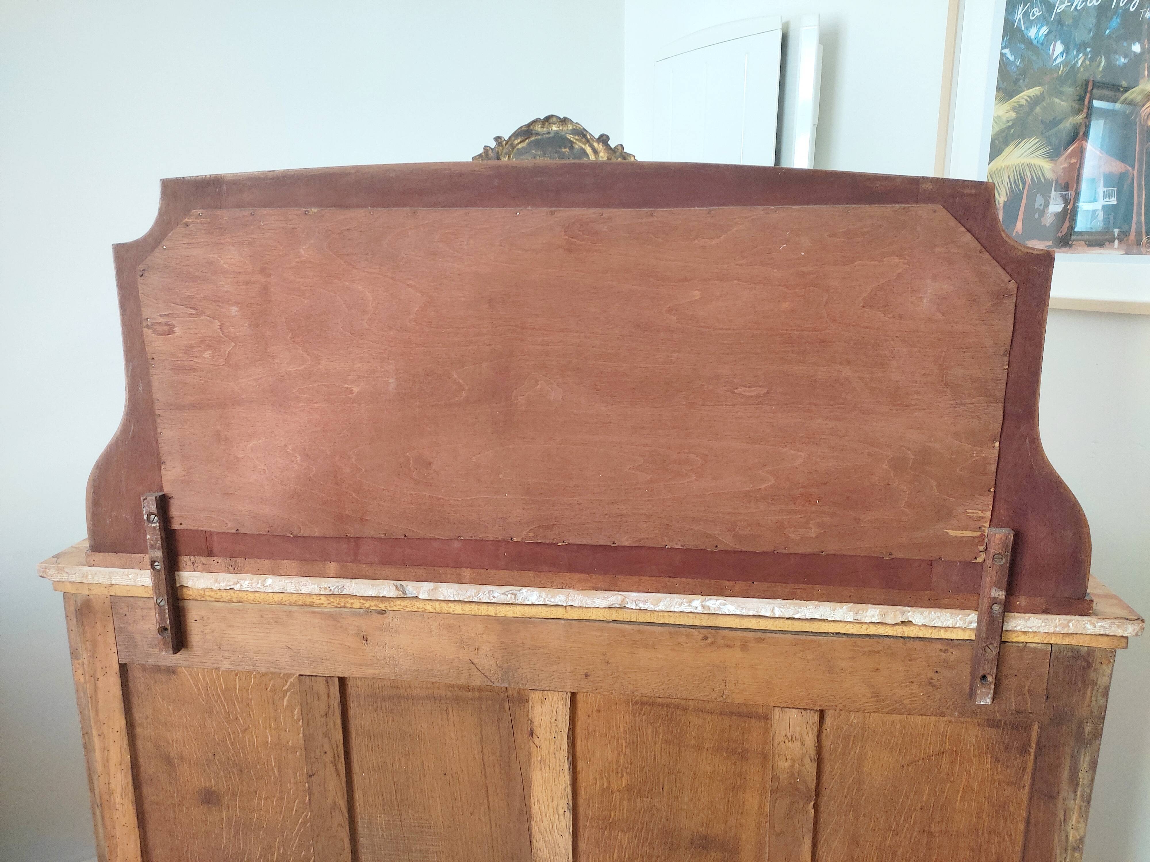 Louis XVI style wooden sideboard