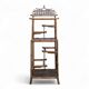 Asian bamboo bookcase